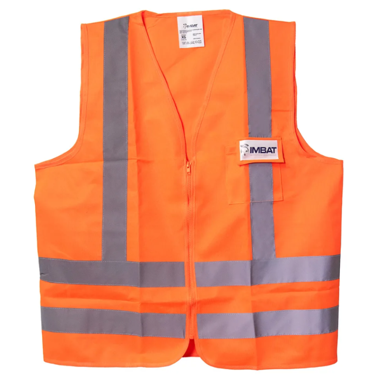 COLETE REFLETIVO LARANJA 1 BOL IMBAT