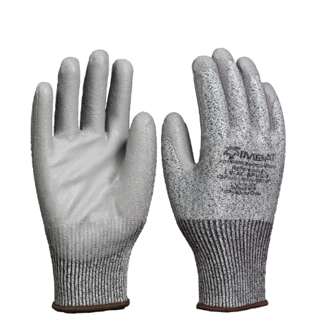 LUVA POLIESTER ANTICORTE COM BANHO LATEX (TAM M) IMBAT