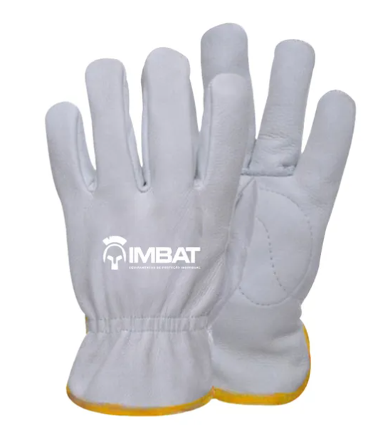 LUVA VAQUETA TOTAL - 9G (TAM M) IMBAT