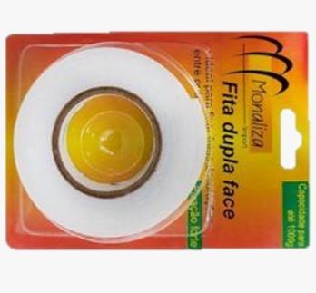 FITA DUPLA FACE 12 MM X 2 MTS MONALIZA