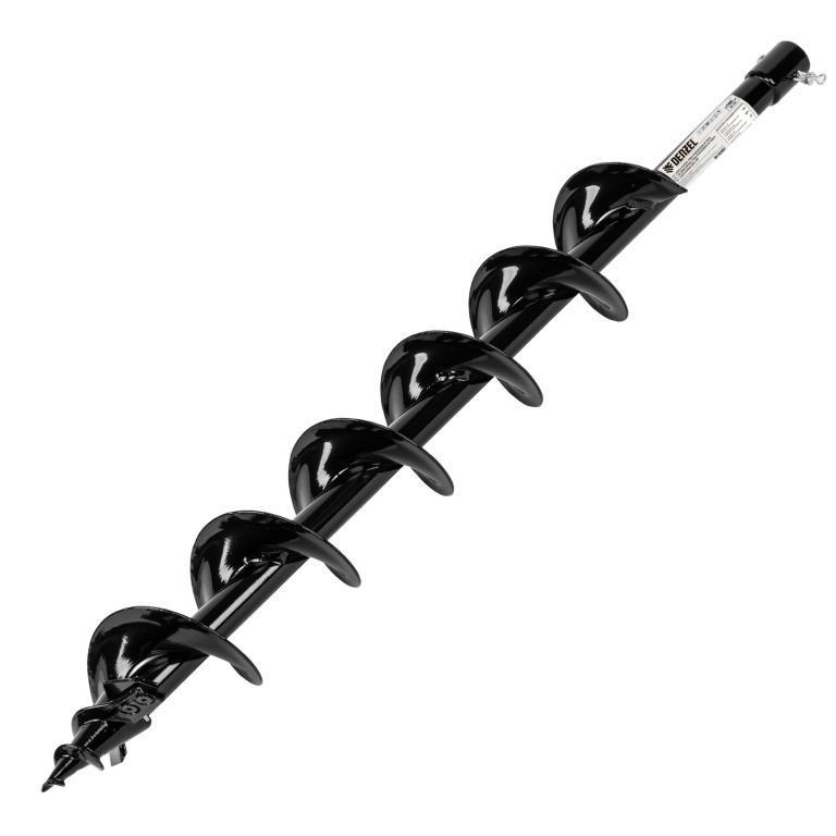 BROCA ESPIRAL  PERFURADOR DE SOLO DIAMETRO 100MM 800MM X 20MM DENZEL