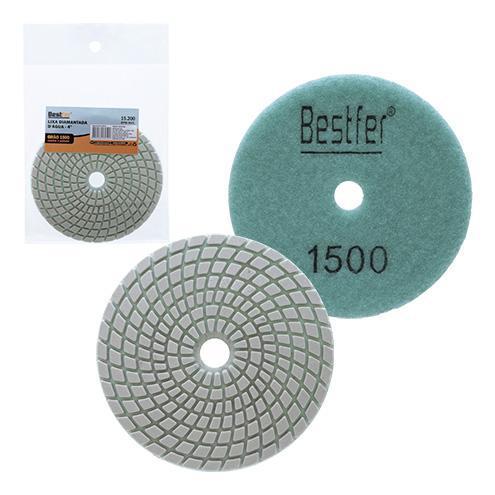 LIXA DIAMANTADA D'AGUA 4"- GRAO 1500 BESTFER