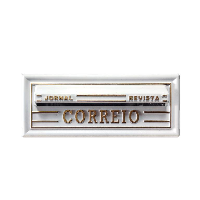 CAIXA DE CORREIO 28 P BRANCA MURO REAL