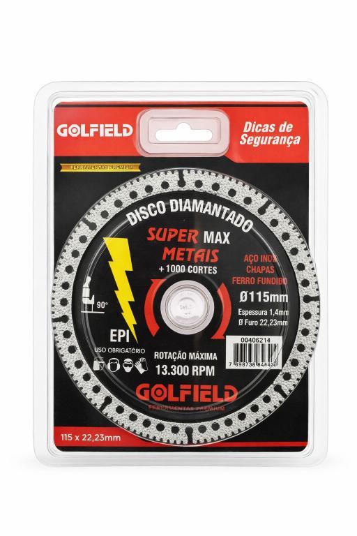 DISCO TUNGSTENIO DIAMANTADO 115MM X 22,23MM GOLFIELD