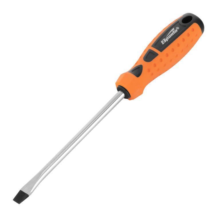 CHAVE DE FENDA, SL9,5 3/8 X 6 POL, 150MM, CRV, CABO EMBORRACHADO, 1PC // SPARTA