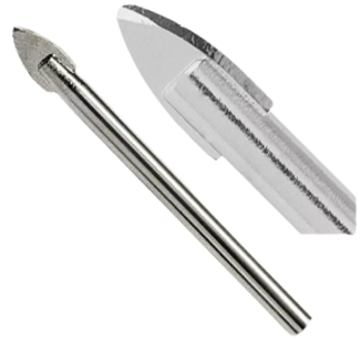 BROCA CERAMICA E VIDRO 8,0 MM  MTX