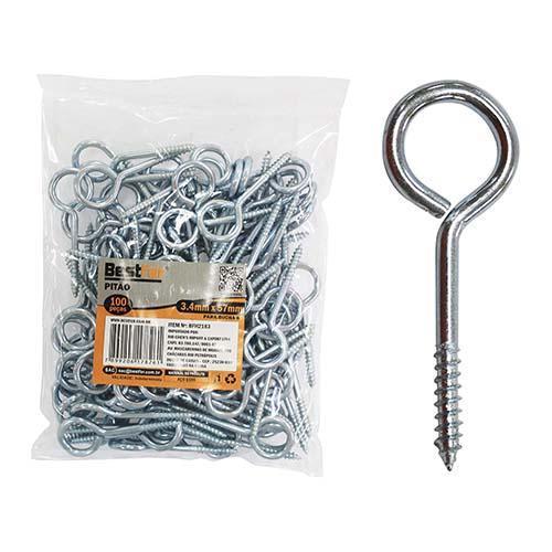 PITAO P/BUCHA 6MM - 100PCS BESTFER