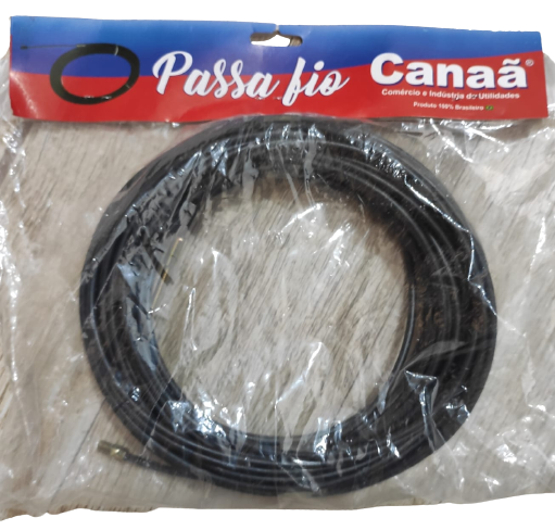 PASSA FIO 15MT C/ALÇA DE AÇO CANAA