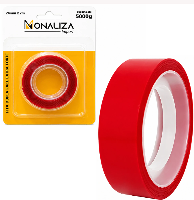 FITA D. FACE EXT F. 2M X 24MM MONALIZA