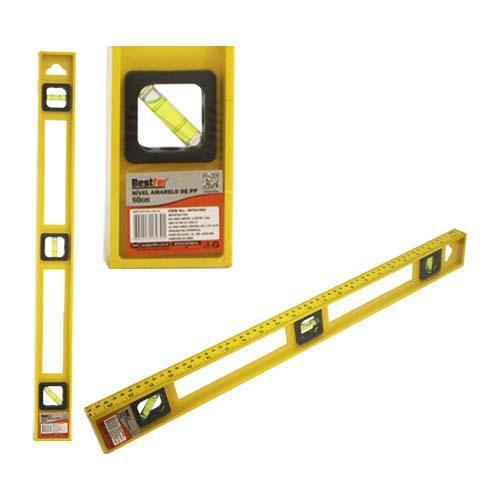 NIVEL LARANJA DE PP 60CM BESTFER
