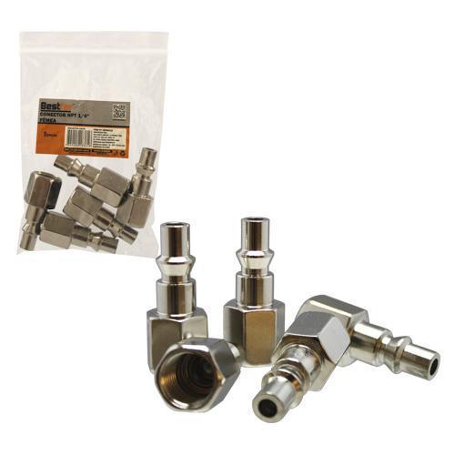CONECTOR NPT 1/4 (FEMEA) 5PCS BESTFER