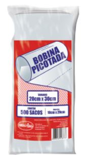 SACOS PLASTICOS EMBALIBAG BOBINA PICOTADA 20X30CM EMBALIXO