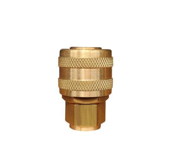 ENGATE RAPIDO AR C/ ROSCA FEMEA 1/4" - CROMADO GARDEN