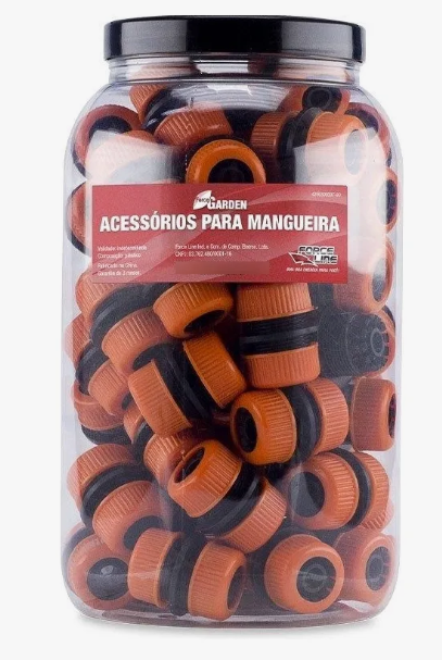 EMENDA P/ MANGUEIRA 1/2" POTE 60 PCS FORCELINE