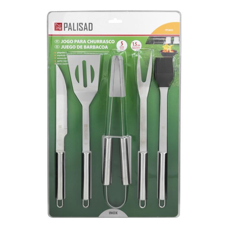KIT PARA CHURRASCO 5 PCS // PALISAD