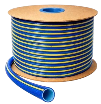 MANGUEIRA MAX FLEX AZUL TRANÇADA 1/2 X 2,5MM - 150M MSFLEX
