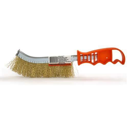 ESCOVA AÇO 1 FILEIRA CB PLASTICO 10POL BESTFER