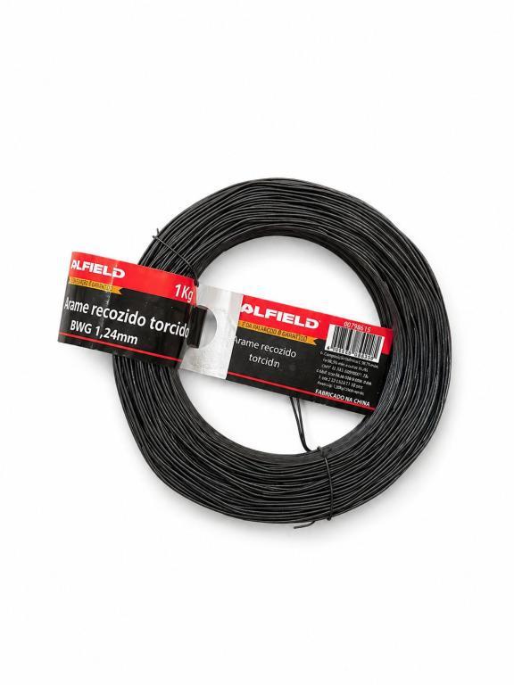 ARAME TORCIDO RECOZIDO 1KG N.18 (1.24MM) PROFIELD