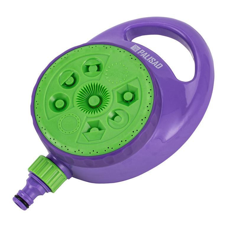 IRRIGADOR MULTILO DE PLASTICO, 8 POSICÕES, ALCANCE RETO 12 M, 1 PC // PALISAD