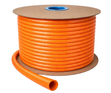 MANGUEIRA MAX FLEX LARANJA TRANÇADA 1/2 X 2,0MM - 200M MSFLEX