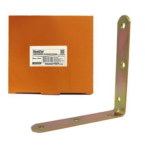 CANTONEIRA BICROMATIZADA 10X10X1.9CM - 50PCS BESTFER