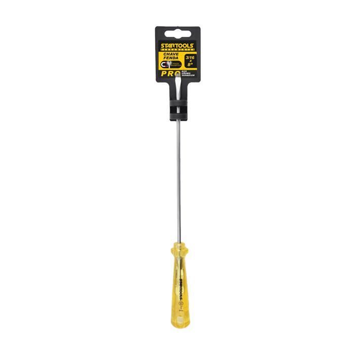 SR0009 - CHAVE FENDA 8"X5MM CRV CX72 - 6X12