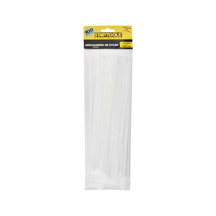SR0156 - ABRACA NYLON BRANCA 3,6X250MM CX120 - 4X30