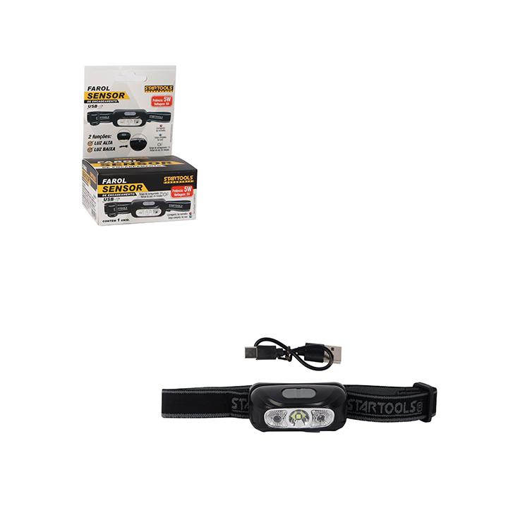 SR1058 - FAROL COM SENSOR DE ENCADEAMENTO CX48 - 2X24