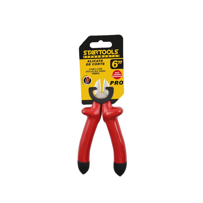 AR0098 - ALICATE CORTE 6" ISOLADO CX48 - 4X12