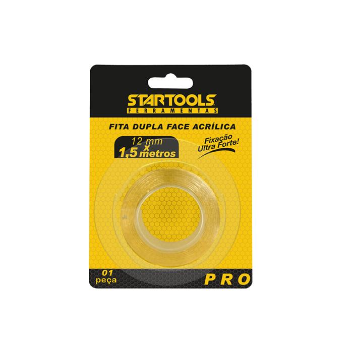 SR0426 - FITA DUPLA FACE ACRILICA 12MM X 1,5M CX72 - 2X36