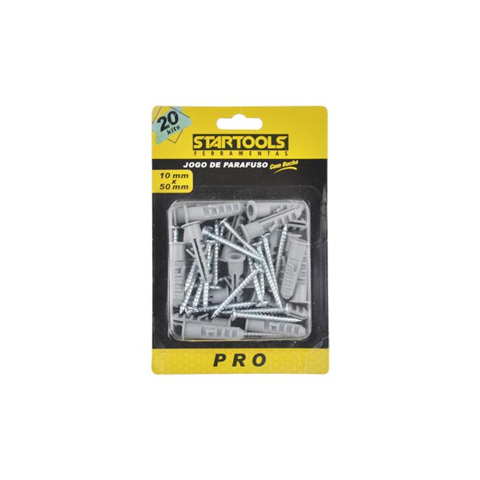 SR0276 - PARAFUSO C000BUCHA 10MMX50MM 20KIT CX120 - 1X120