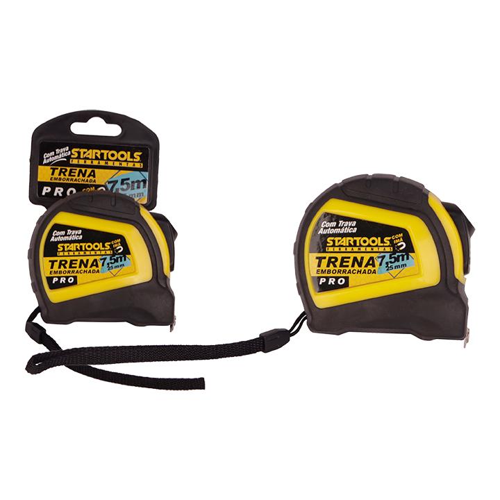 SR0749 - TRENA EMBORRACHADA COM IMÃ 7.5M X 25MM CX24 - 4X6