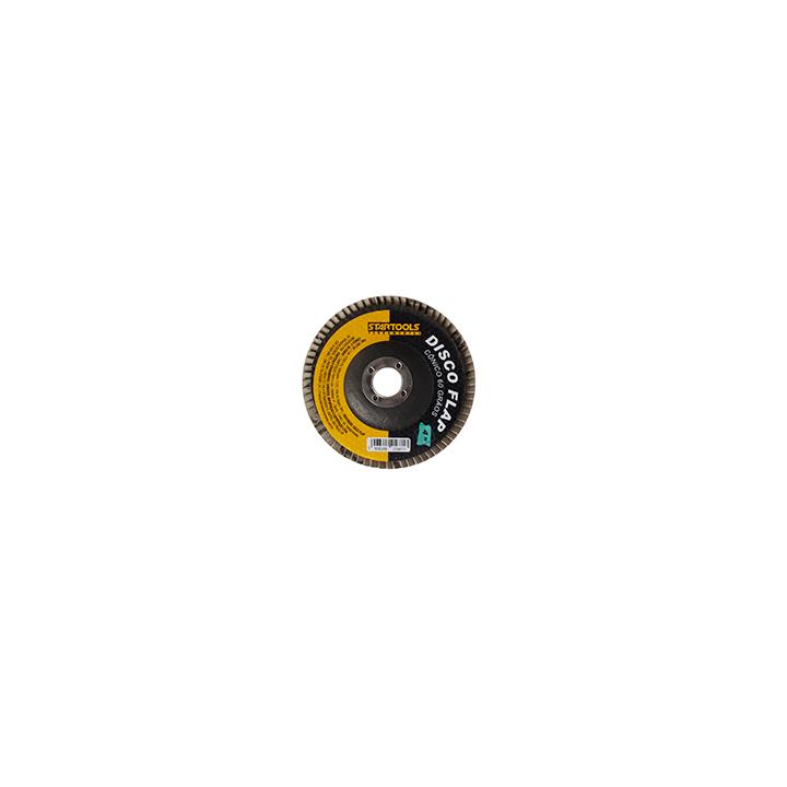 SR1135 - DISCO FLAP CONICO 4'' 60 GRAO CX120 - 12X10
