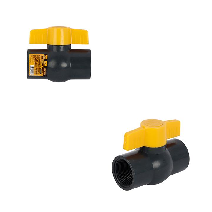 SR1283 - REGISTRO VALVULA DE ESFEREA DE PVC 1 1/4'' 40MM ROSCA CX36 - 6X6