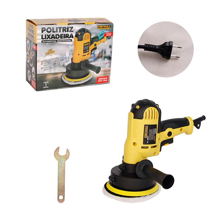 SR0875 - POLITRIZ 127V LIXADEIRA AUTOMATIVA PROFISSIONAL 5 POL 600W  CX4