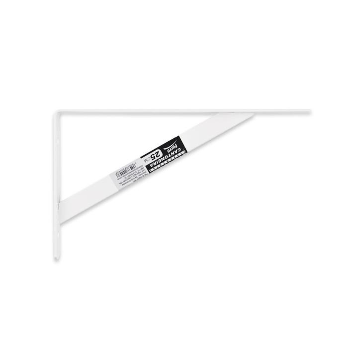 SR0285 - CANTONEIRA EM L 25CM FERRO CX144 - 12X12