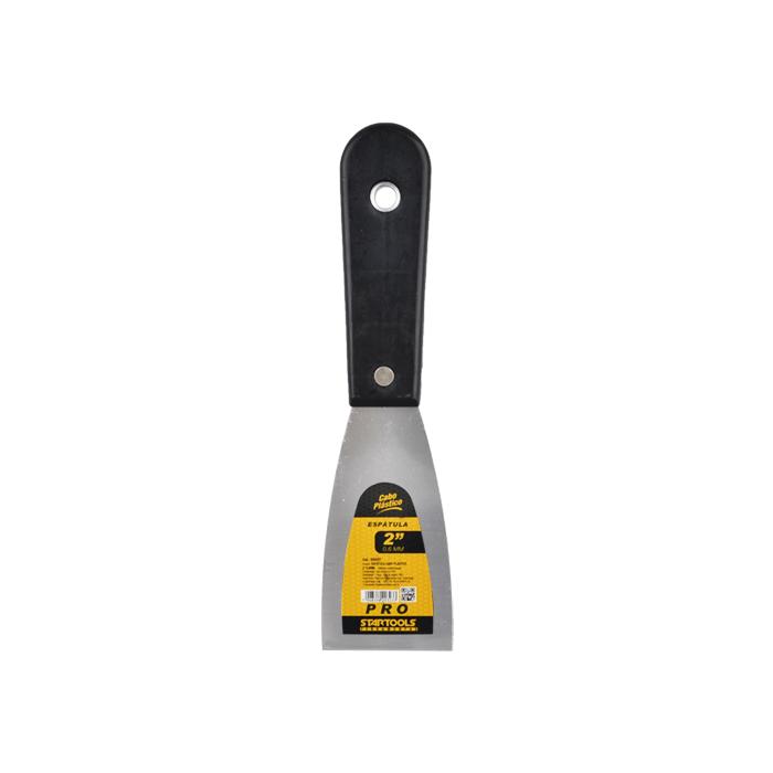 SR0201 - ESPATULA CABO PLASTICO 2" 0,6MM CX72 - 6X12