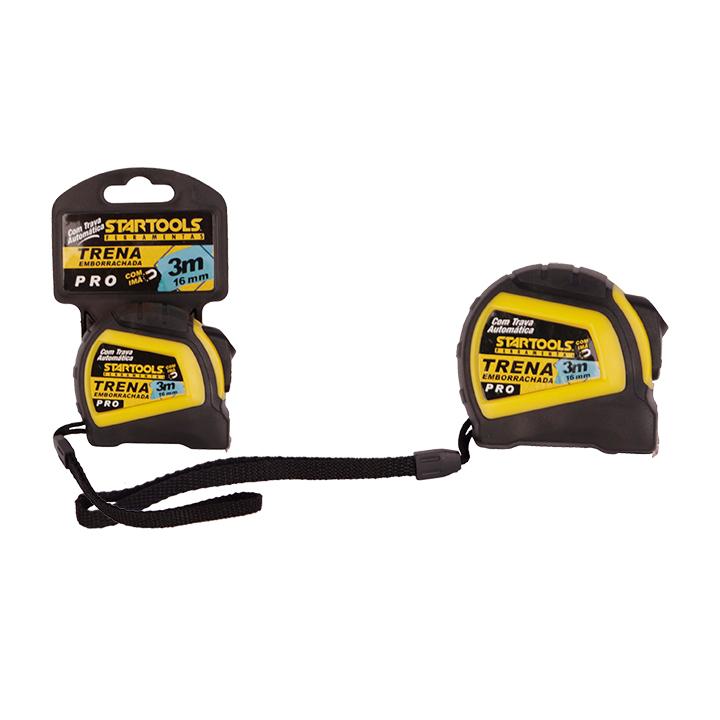 SR0747 - TRENA EMBORRACHADA COM IMÃ 3M X 16MM CX48 - 4X12