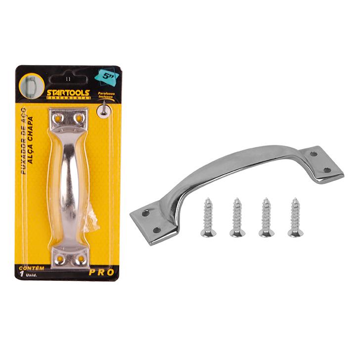 SR0690 - PUXADOR DE ACO ALCA CHAPA 5' 1 PC CX96 - 2X48