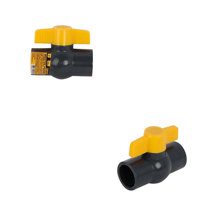 SR1280 - REGISTRO VALVULA DE ESFERA DE PVC 1'' 32MM SOLDAVEL CX48 - 4X12
