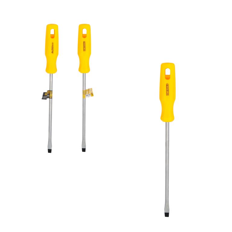 SR0837 - CHAVE DE FENDA CABO PLASTICO 5/16' X 8' - 8X200MM CX48 -  4X12