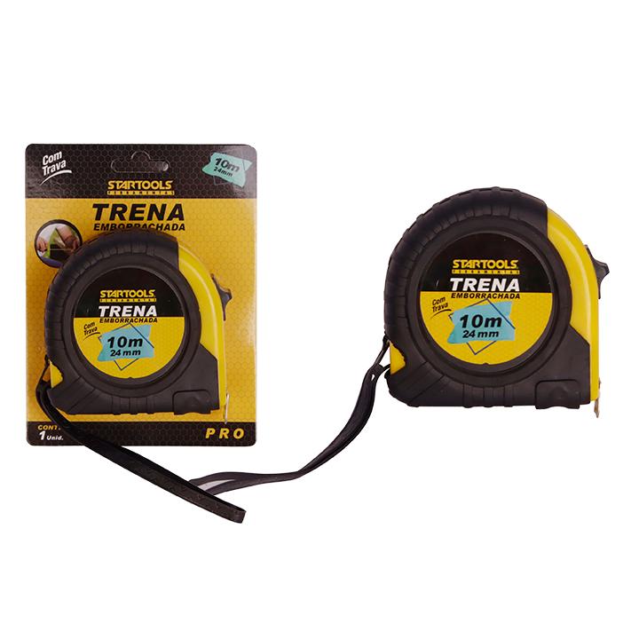 SR0746 - TRENA EMBORRACHADA Ã 10M X 24MM CX24 - 4X6