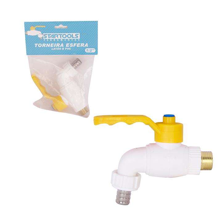 SR0769 - TORNEIRA ESFERA LATAO E PVC CX72