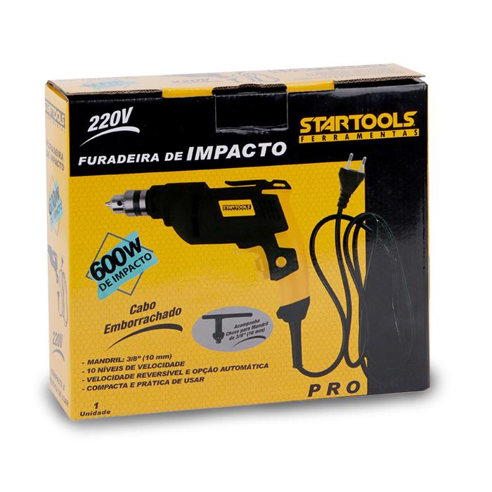 SR0385 -FURADEIRA 220V DE IMPACTO CX6 - 2X3