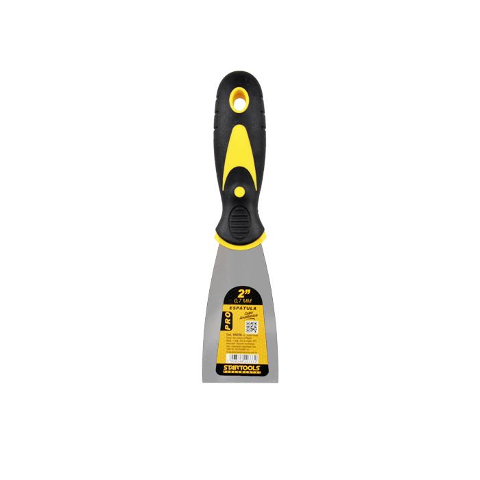 SR0206 - ESPATULA CABO PLASTICO 2" 0,7MM CX72 - 6X12