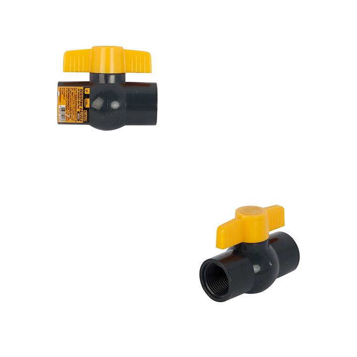 SR1281 - REGISTRO VALVULA DE ESFEREA DE PVC 1'' 32MM ROSCA CX48 - 4X12
