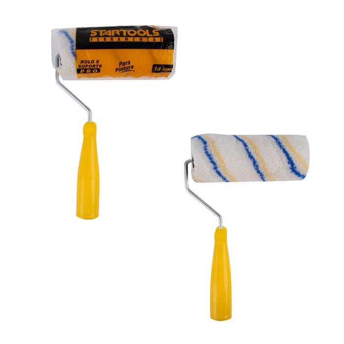 SR0416 - ROLO E SUPORTE DE PINTURA 14CM CX96
