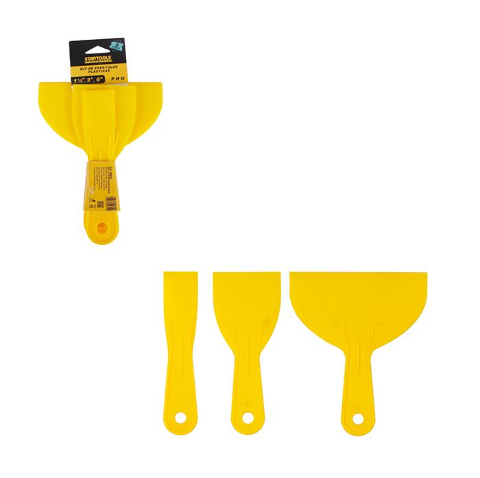SR0535 - JOGO DE ESPATULAS PLÁSTICAS CX72 - 2X36