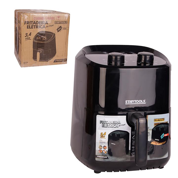 SR0759 - FRITADEIRA 220V ELETRICA PRETA S/OLEO AIRFRYER PREMIUM 3.4L 1200W CX1