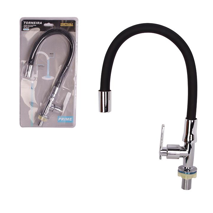 SR0790 - TORNEIRA PRIME DE SILICONE P/COZINHA DE MESA CX12